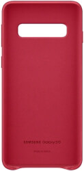 e-shop.gr - SAMSUNG GALAXY S10 LEATHER COVER EF-VG973LR RED - TechMarket