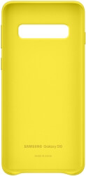 e-shop.gr - SAMSUNG GALAXY S10 LEATHER COVER EF-VG973LY YELLOW - TechMarket