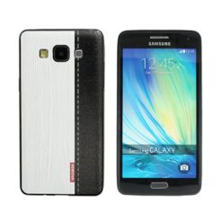 ebnb.gr - WK Σκληρή θήκη Grey Wood & Leather για Samsung Galaxy A3 (CL1917) - TechMarket