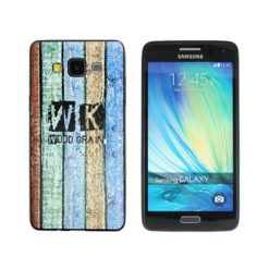 ebnb.gr - WK Σκληρή θήκη Wood Grain Πολύχρωμο Ξύλο για Samsung Galaxy A3 (CL445) - TechMarket