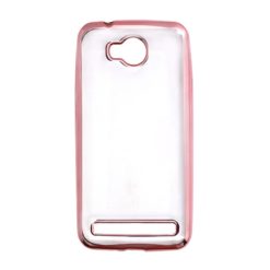 ebnb.gr - Θήκη TPU Electro Jelly με διάφανη πλάτη για Huawei Y3 II - Ροζ Χρυσό - TechMarket