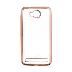 ebnb.gr - Θήκη TPU Electro Jelly με διάφανη πλάτη για Huawei Y3 II - Χρυσό - TechMarket