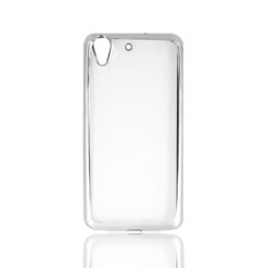 ebnb.gr - Θήκη TPU Electro Jelly με διάφανη πλάτη για Huawei Y6 II - Ασημί - TechMarket