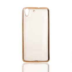ebnb.gr - Θήκη TPU Electro Jelly με διάφανη πλάτη για Huawei Y6 II - Χρυσό - TechMarket