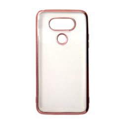 ebnb.gr - Θήκη TPU Electro Jelly με διάφανη πλάτη για LG G5 - Ροζ Χρυσό - TechMarket