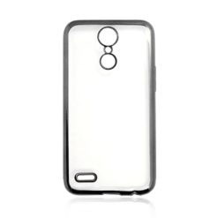ebnb.gr - Θήκη TPU Electro Jelly με διάφανη πλάτη για LG K10 (2017) - Μαύρο - TechMarket