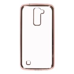 ebnb.gr - Θήκη TPU Electro Jelly με διάφανη πλάτη για LG K10 - Ροζ - TechMarket