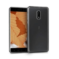 ebnb.gr - Θήκη TPU Electro Jelly με διάφανη πλάτη για Nokia 6 - Μαύρο - TechMarket