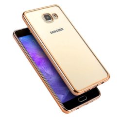ebnb.gr - Θήκη TPU Electro Jelly με διάφανη πλάτη για Samsung Galaxy A3 A310 (2016) - Χρυσό - TechMarket