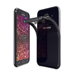 ebnb.gr - Θήκη TPU Electro Jelly με διάφανη πλάτη για Samsung Galaxy J1 (2016) - Μαύρο - TechMarket