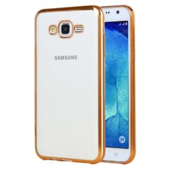 ebnb.gr - Θήκη TPU Electro Jelly με διάφανη πλάτη για Samsung Galaxy J5 - Χρυσό - TechMarket