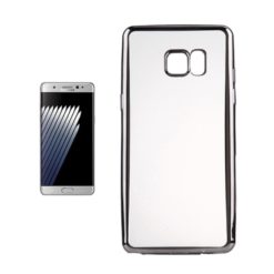ebnb.gr - Θήκη TPU Electro Jelly με διάφανη πλάτη για Samsung Galaxy Note 7 - Γκρι. - TechMarket