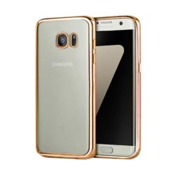 ebnb.gr - Θήκη TPU Electro Jelly με διάφανη πλάτη για Samsung Galaxy S6 - Χρυσό - TechMarket