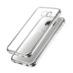 ebnb.gr - Θήκη TPU Electro Jelly με διάφανη πλάτη για Samsung Galaxy S7 - Ασημί - TechMarket