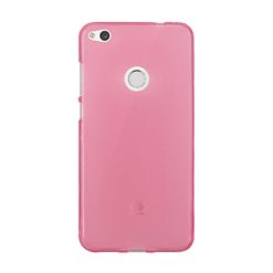 ebnb.gr - Θήκη TPU διάφανη με ματ πλάτη για Huawei P8 Lite (2017) / P9 Lite (2017) - Φούξια - TechMarket