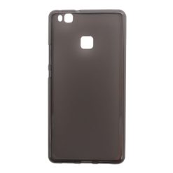 ebnb.gr - Θήκη TPU διάφανη με ματ πλάτη για Huawei P9 Lite - Μαύρο - TechMarket