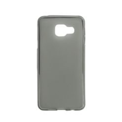 ebnb.gr - Θήκη TPU διάφανη με ματ πλάτη για Samsung Galaxy A3 (2017) - Μαύρο - TechMarket