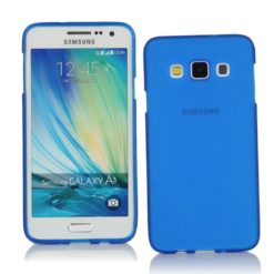 ebnb.gr - Θήκη TPU διάφανη με ματ πλάτη για Samsung Galaxy A3 - Μπλε - TechMarket