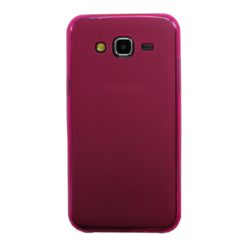 ebnb.gr - Θήκη TPU διάφανη με ματ πλάτη για Samsung Galaxy J5 - Φούξια - TechMarket