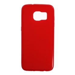 ebnb.gr - Θήκη TPU διάφανη με ματ πλάτη για Samsung Galaxy S7 Edge - Κόκκινο - TechMarket