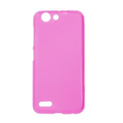 ebnb.gr - Θήκη TPU διάφανη με ματ πλάτη για Vodafone Smart E8 - Φούξια - TechMarket