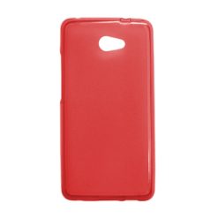 ebnb.gr - Θήκη TPU διάφανη με ματ πλάτη για Vodafone Smart Ultra 7 - Κόκκινο - TechMarket