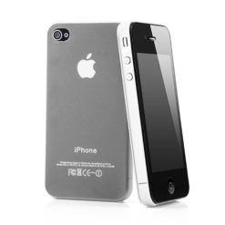 ebnb.gr - Θήκη TPU διάφανη με ματ πλάτη για iPhone 4/4S - Διάφανο - TechMarket