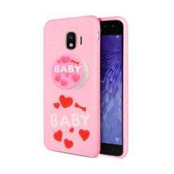 ebnb.gr - Θήκη TPU με mobile stand Baby και neck strap για Samsung Galaxy J4 (2018) - TechMarket