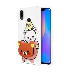 ebnb.gr - Θήκη TPU με mobile stand Bear και neck strap για Huawei P Smart Plus - TechMarket