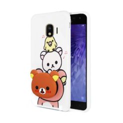 ebnb.gr - Θήκη TPU με mobile stand Bear και neck strap για Samsung Galaxy J4 (2018) - TechMarket