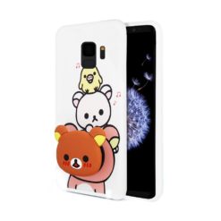 ebnb.gr - Θήκη TPU με mobile stand Bear και neck strap για Samsung Galaxy S9 - TechMarket