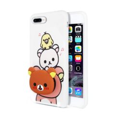 ebnb.gr - Θήκη TPU με mobile stand Bear και neck strap για iPhone 7 Plus / 8 Plus - TechMarket