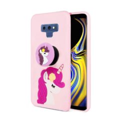 ebnb.gr - Θήκη TPU με mobile stand Unicorn και neck strap για Samsung Galaxy Note 9 - TechMarket