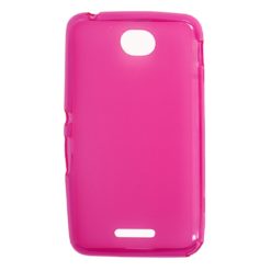 ebnb.gr - Θήκη TPU με ματ πλάτη για Sony Xperia E4 - Φούξια - TechMarket