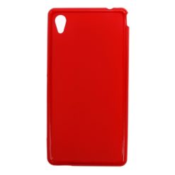 ebnb.gr - Θήκη TPU με ματ πλάτη για Sony Xperia M4 Aqua - Κόκκινο - TechMarket