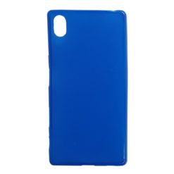 ebnb.gr - Θήκη TPU με ματ πλάτη για Sony Xperia Z5 - Μπλε - TechMarket