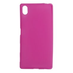 ebnb.gr - Θήκη TPU με ματ πλάτη για Sony Xperia Z5 - Φούξια - TechMarket
