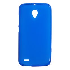 ebnb.gr - Θήκη TPU με ματ πλάτη για Vodafone Smart Prime 6 - Μπλε - TechMarket