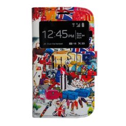 ebnb.gr - Θήκη flip Beauty με Call Display και δυνατότητα STAND για Samsung Galaxy Grand Neo & Plus(i9060 & i9080) Κόκκινο - TechMarket