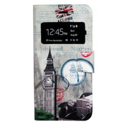 ebnb.gr - Θήκη flip Grey Big Ben με Call Display και δυνατότητα STAND για iPhone 6 Plus /6S Plus (5.5") - TechMarket