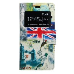 ebnb.gr - Θήκη flip London με Call Display και δυνατότητα STAND για Huawei P8 Lite - TechMarket