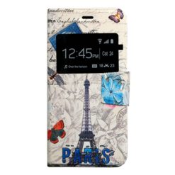 ebnb.gr - Θήκη flip Paris Blue με Call Display και δυνατότητα STAND για iPhone 6/6S (4.7") - TechMarket