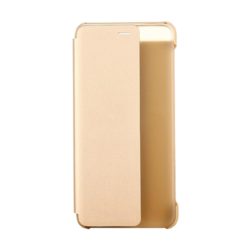 ebnb.gr - Θήκη flip View Cover για Huawei P10 Plus - Χρυσό - TechMarket