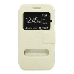 ebnb.gr - Θήκη flip με Call Display, δυνατότητα απάντησης και STAND για Samsung Galaxy Core Prime / G360F - Λευκό - TechMarket