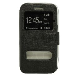 ebnb.gr - Θήκη flip με Call Display, δυνατότητα απάντησης και STAND για Samsung Galaxy Core Prime / G360F - Μαύρο - TechMarket