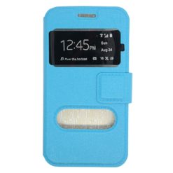 ebnb.gr - Θήκη flip με Call Display, δυνατότητα απάντησης και STAND για Samsung Galaxy J1 (2016) - Γαλάζιο - TechMarket