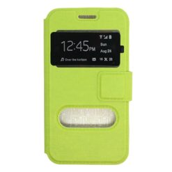 ebnb.gr - Θήκη flip με Call Display, δυνατότητα απάντησης και STAND για Samsung Galaxy J1 (2016) - Πράσινο - TechMarket