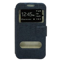 ebnb.gr - Θήκη flip με Call Display, δυνατότητα απάντησης και STAND για Samsung Galaxy J1 - Μπλε - TechMarket