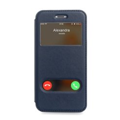 ebnb.gr - Θήκη flip με Call Display, δυνατότητα απάντησης και STAND για Xiaomi Mi 5 - Σκούρο Μπλε - TechMarket