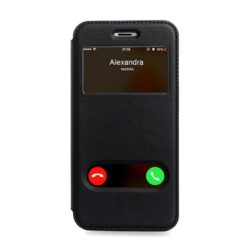 ebnb.gr - Θήκη flip με Call Display, δυνατότητα απάντησης και STAND για Xiaomi Redmi 3s / 3 Pro / 3X - Μαύρο - TechMarket